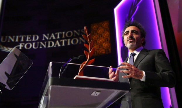 United Nations Foundation and UNA-USA Global Leadership Award in New York, Tuesday, Nov. 3, 2015. (Photo/Stuart Ramson for UN Foundation)