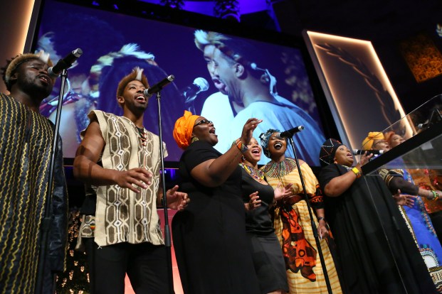 United Nations Foundation and UNA-USA Global Leadership Award in New York, Tuesday, Nov. 3, 2015. (Photo/Stuart Ramson for UN Foundation)